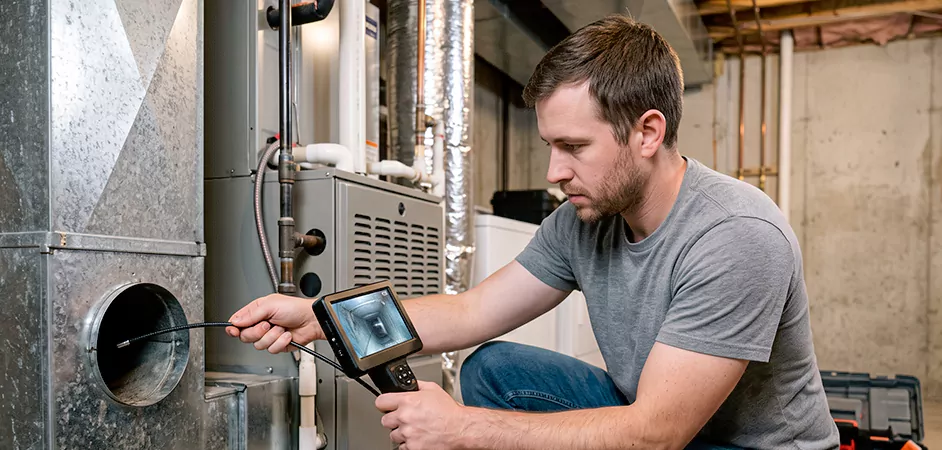 Air Duct Camera Inspection in Passaic, NJ