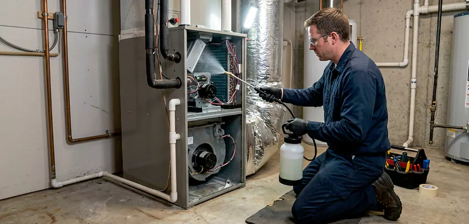 Air Handler Antimicrobial Treatment in Passaic