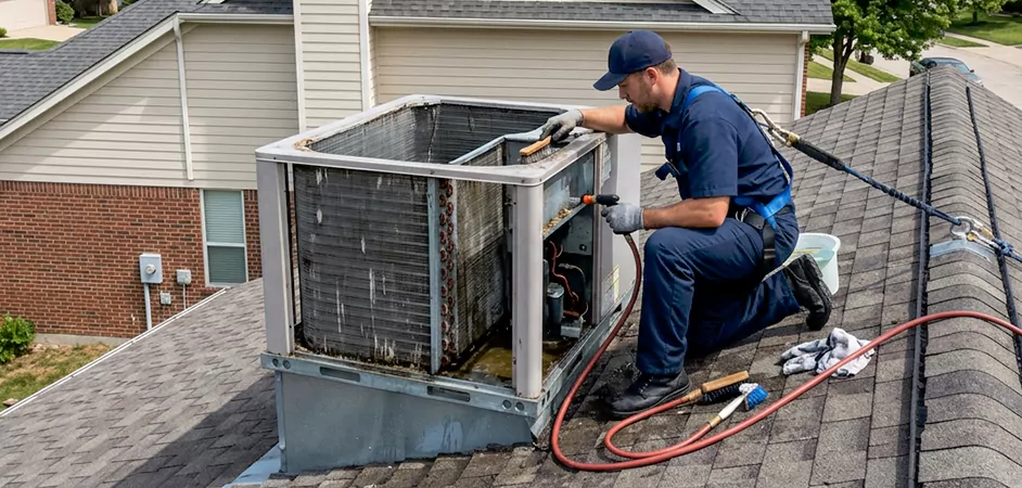 Rooftop Unit Cleaning in Passaic