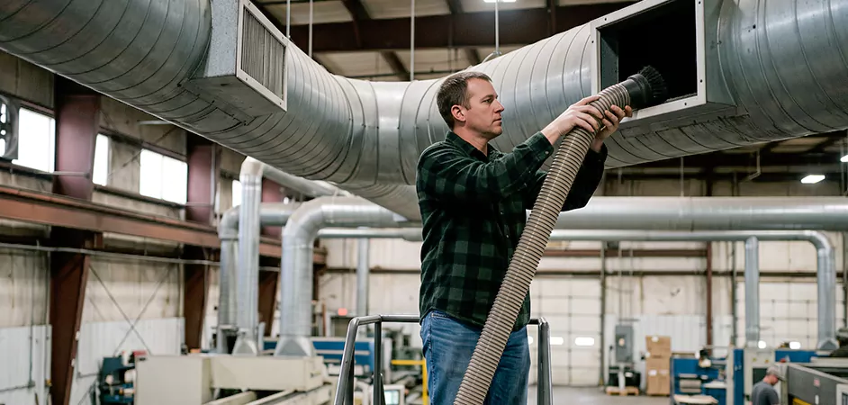 Post-Construction Duct Cleaning in Passaic