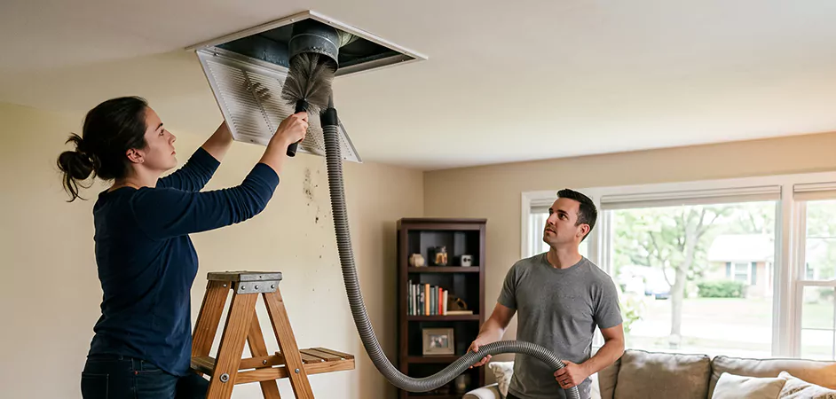 Roof and Wall Exhaust Cap Cleaning in Passaic