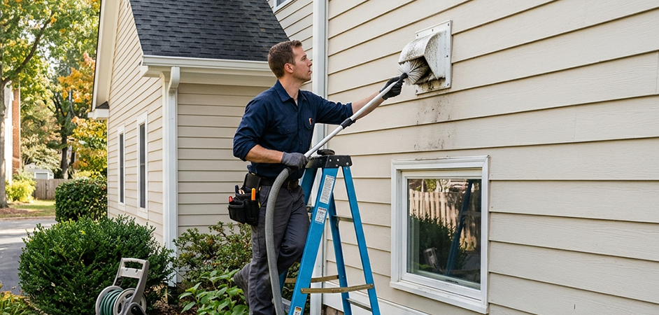 Exterior Vent Cap Cleaning in Passaic